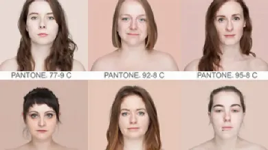 Каждый тон кожи в проекте бразильского фотографа и Pantone