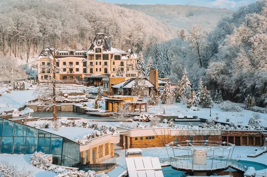 Курорт Солотвино на Закарпатье