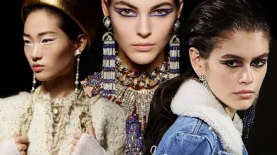 Фараон и Нефертити: египетские стрелки на показе Chanel