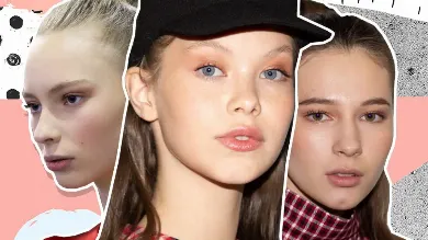 Медный век: beauty-образы на показе POUSTOVIT FW 19-20