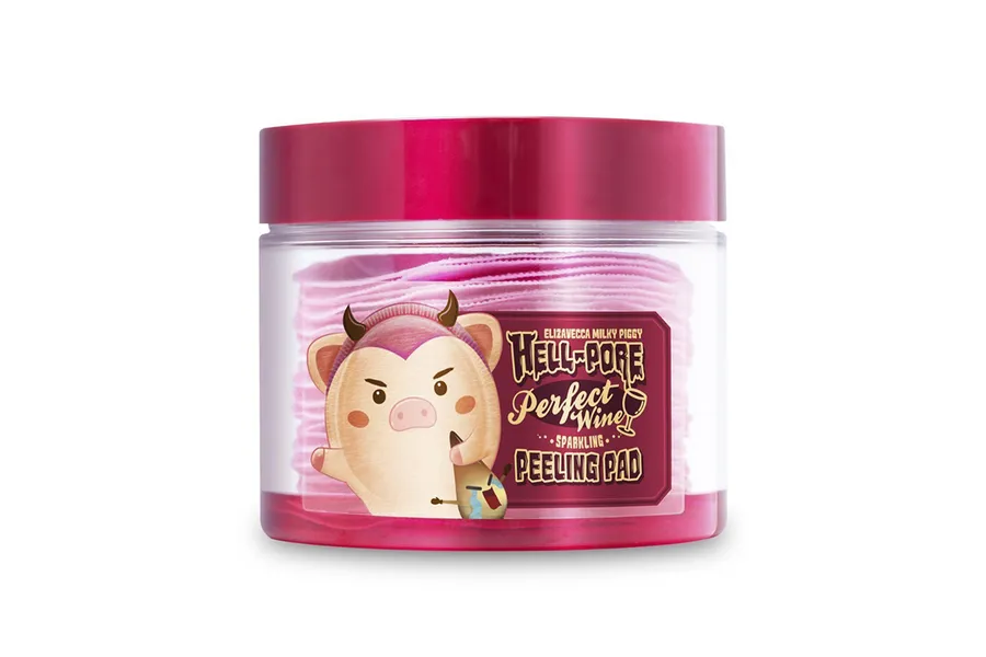 Elizavecca Hell-Pore Perfect Wine Sparkling Peeling Pad