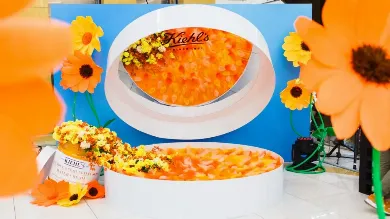 Event: презентация крема Kiehl's, Calendula Serum-Infused Water Cream