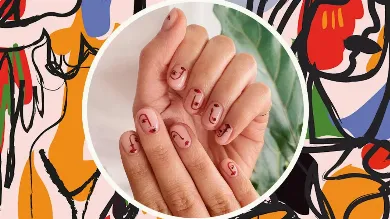 Picasso nails: оригинальный тренд летнего маникюра 2019