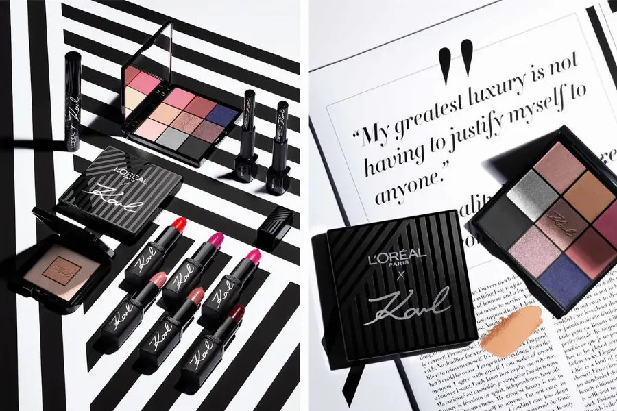 Что входит в коллекцию косметики L'Oréal X Karl Lagerfeld