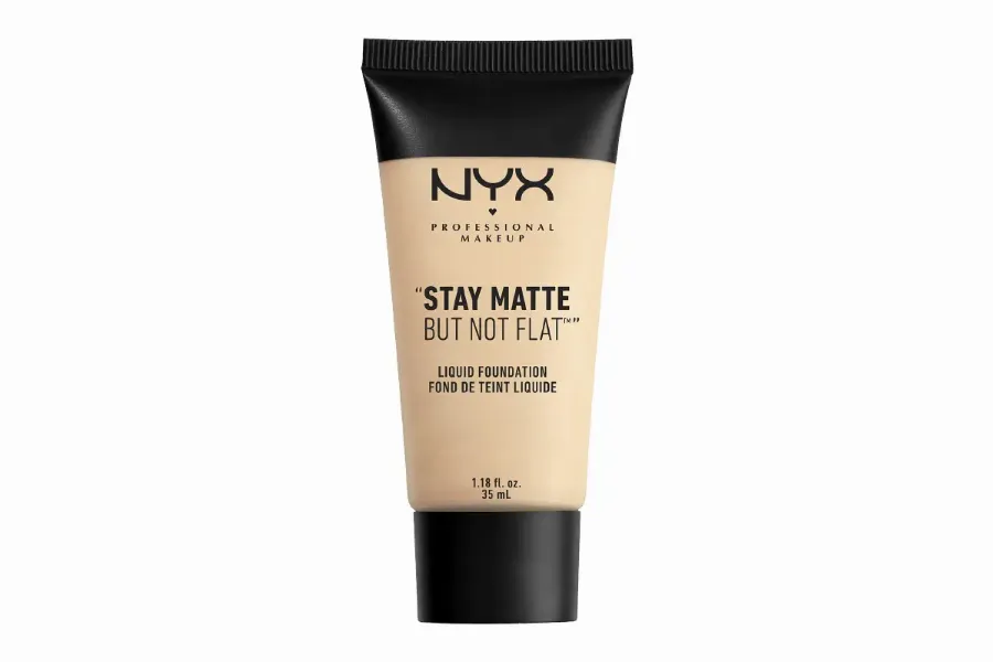 NYX Professional Makeup, Stay Matte But Not Flat Liquid Foundation