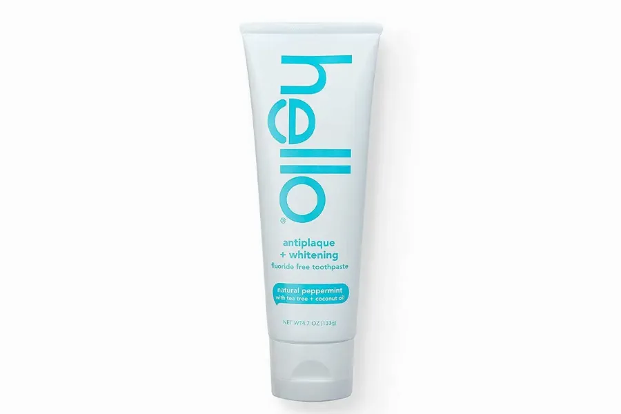 Зубная паста Hello Oral Care, Fluoride Free Antiplaque and Whitening Toothpaste