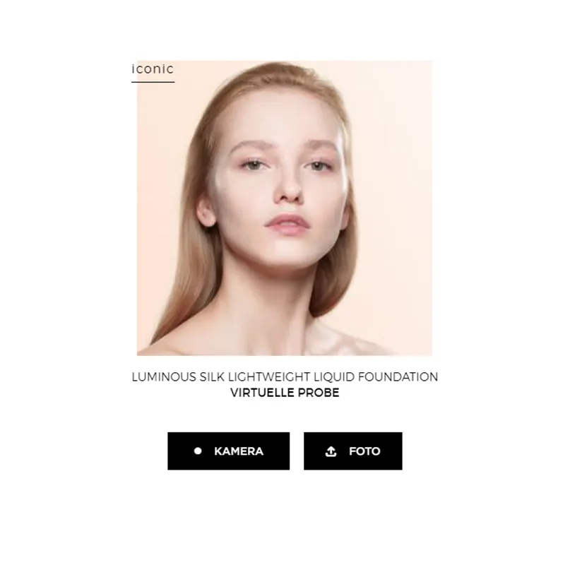 Примерка макияжа от Giorgio Armani Beauty