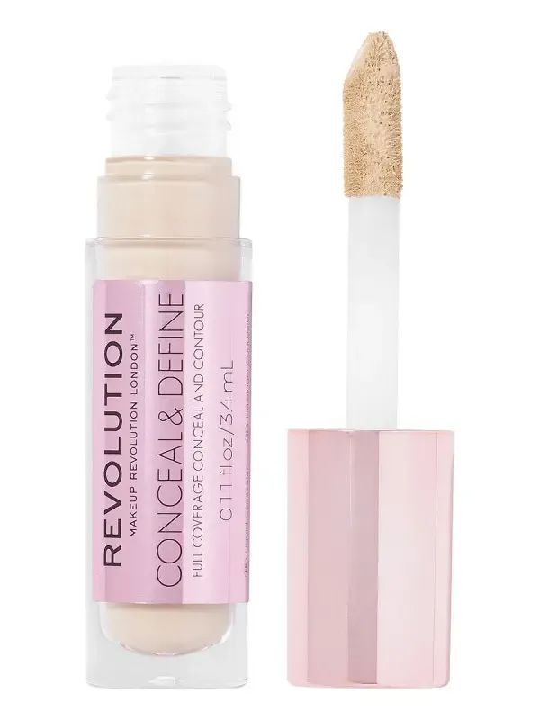 Makeup Revolution, Conceal & Define Full Coverage Concealer