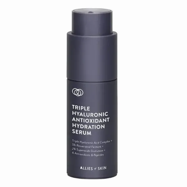 Allies Of Skin, Triple Hyaluronic Antioxidant Hydration Serum – Дневная сыворотка для лица