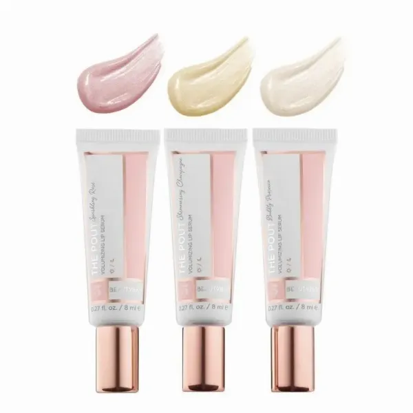 Beauty Bio, The Pout Sparkling Rosé Hyaluronic Acid Collagen Plumping Lip Serum