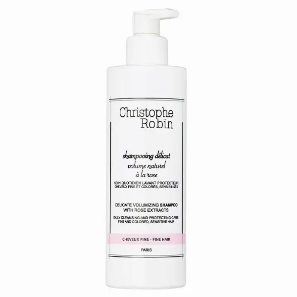 Christophe Robin, Delicate Volumizing Shampoo With Rose Extracts