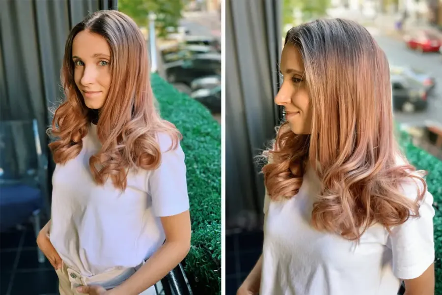 Особистий досвід: фарбування волосся в трендовий відтінок Rose Gold барвниками Mydentity