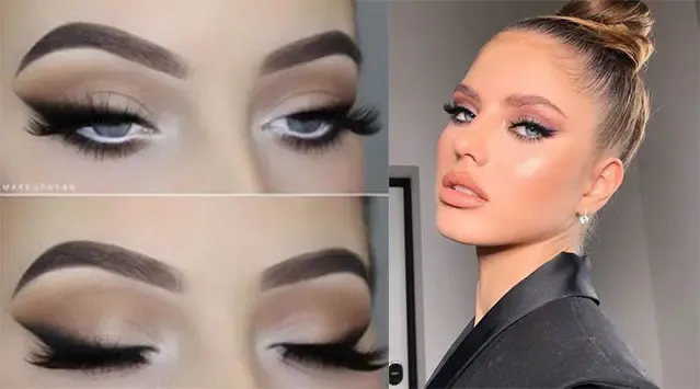 Техника макияжа глаз cat eyes
