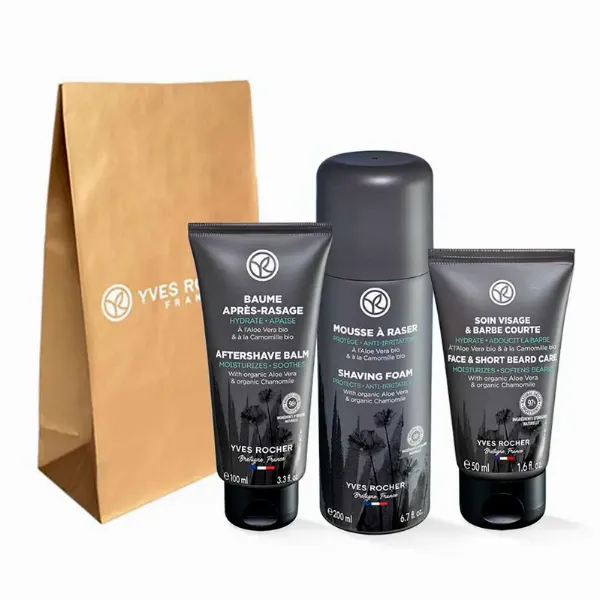 Набор для бритья пена и комплексный уход от Yves Rocher