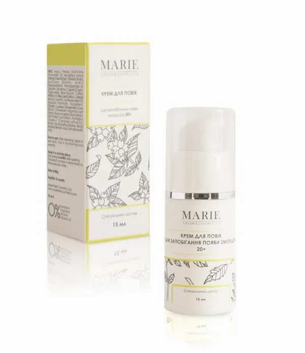 Marie Fresh Cosmetics, Крем для глаз для предотвращения морщин 20+