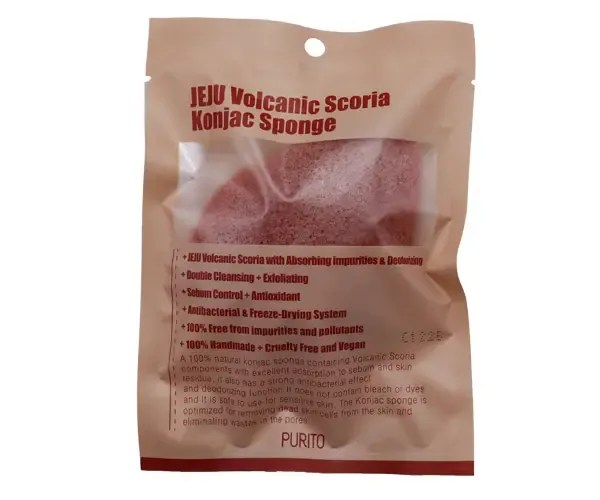 Purito, JEJU Volcanic scoria Konjak sponge