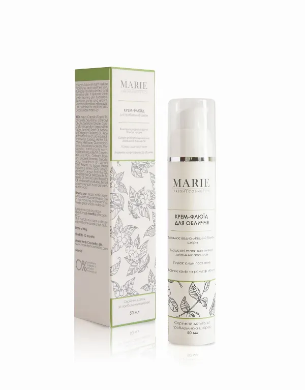 Marie Fresh Cosmetics, крем-флюїд для обличчя