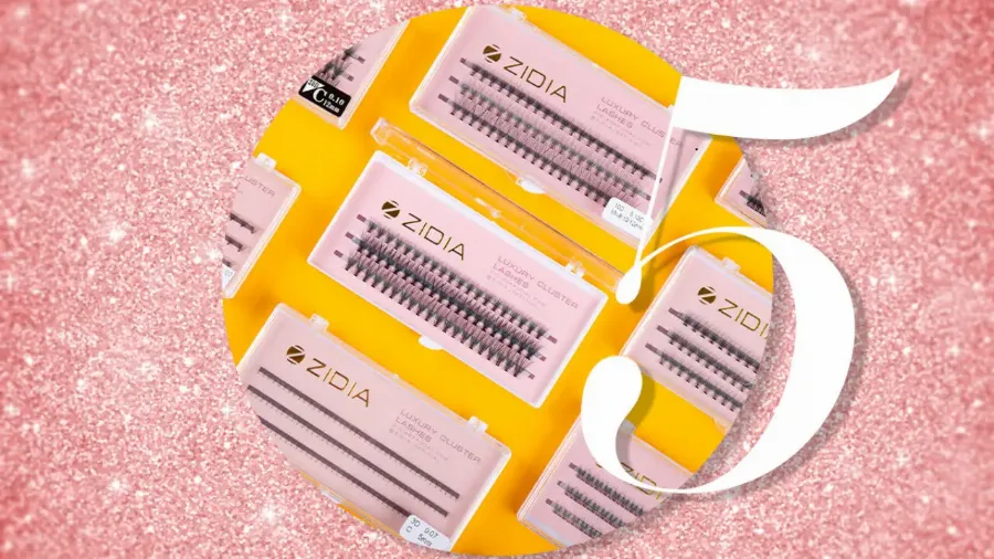 Адвент-календарь Beauty HUB 2020: накладные ресницы Zidia Cluster Lashes