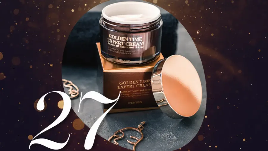 Адвент-календар Beauty HUB 2020: антивіковий крем із золотом від Ronas