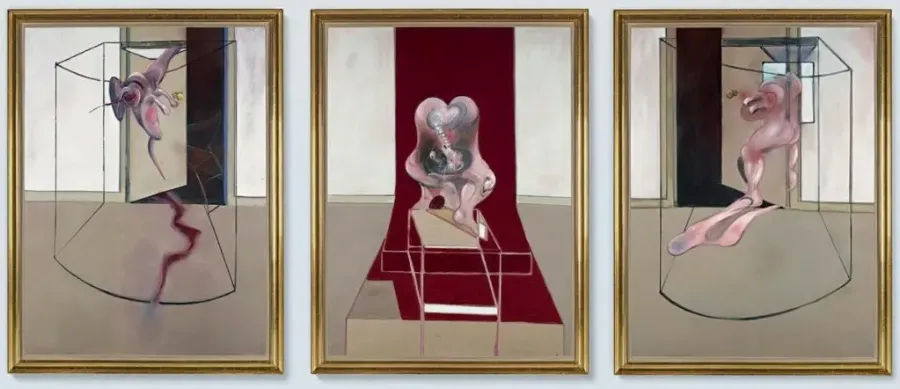 Фрэнсис Бэкон, «Триптих, вдохновленный «Орестеей» Эсхила» (1981)
