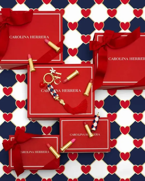 Carolina Herrera Fabulous Kiss Makeup Collection Valentine's Day 2021