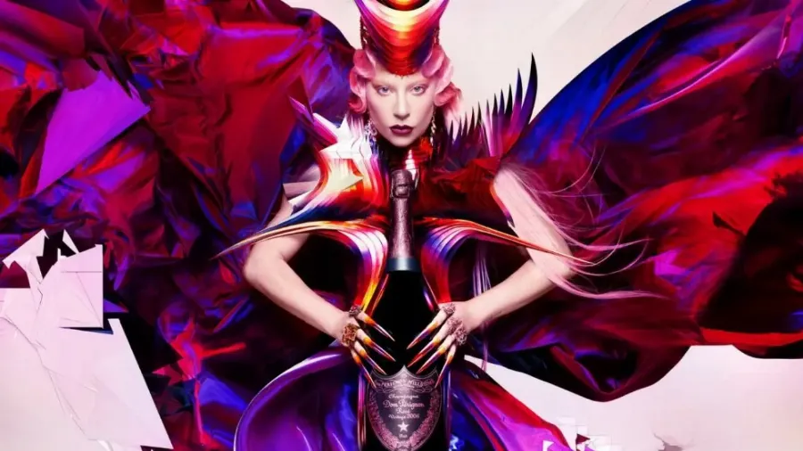 Леди Гага стала лицом элитного шампанского Dom Pérignon
