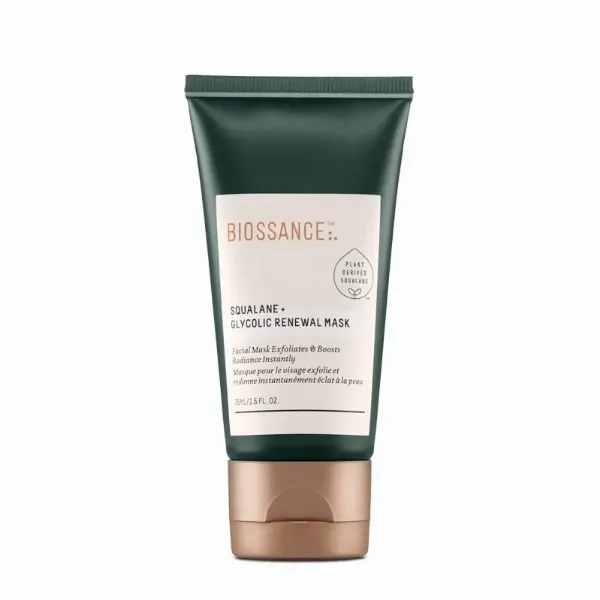 Biossance Squalane + Glycolic Renewal Mask