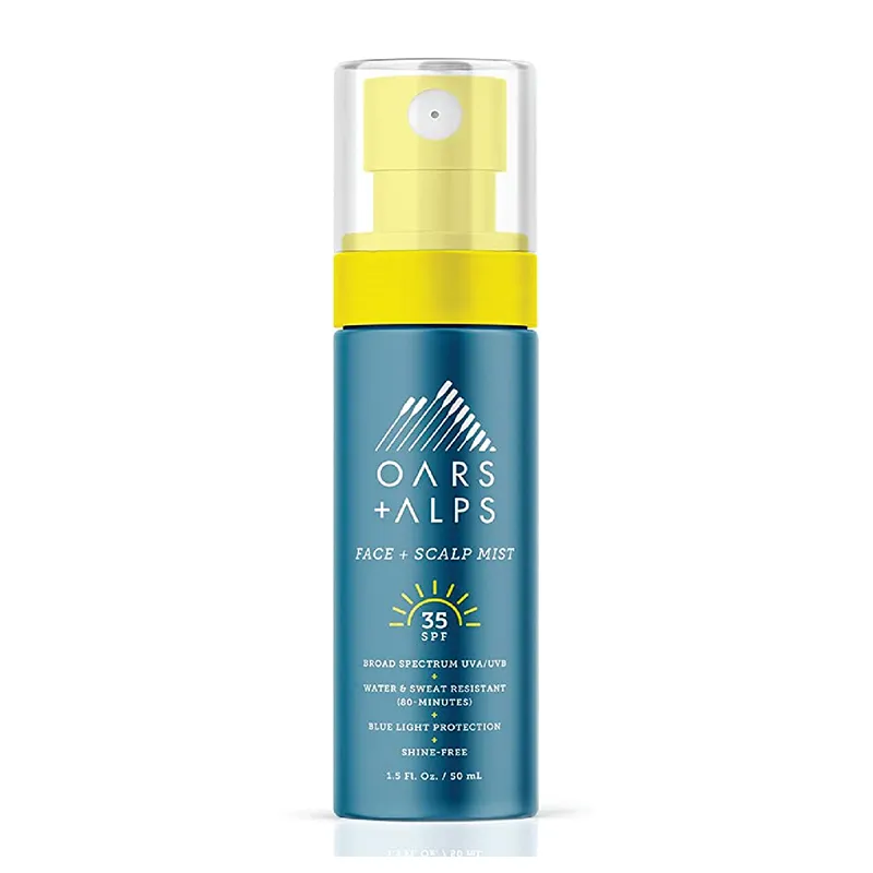 Oars + Alps Face & Scalp Mist SPF 35
