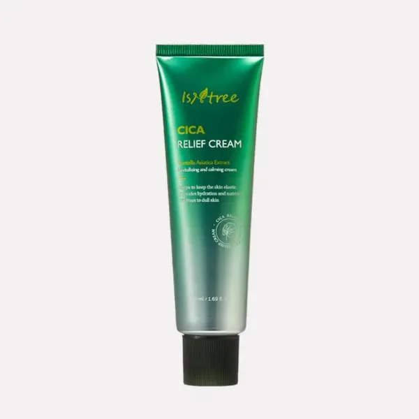 Крем успокаивающий и обновляющий с экстрактом центеллы Isntree Cica Relief Cream