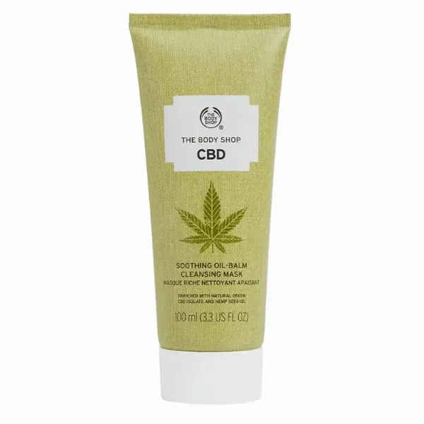 The Body Shop CBD Soothing Oil-Balm Cleansing Mask