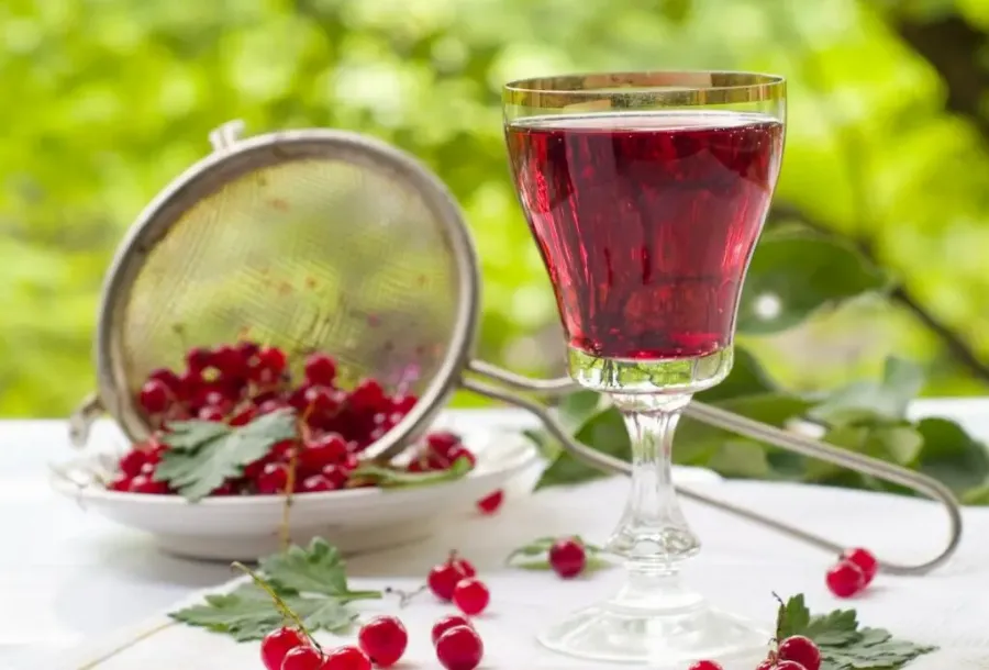 Рецепт вина з порічки з родзинками