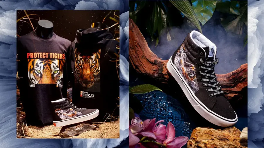 Project CAT: Vans и Discovery выпустили коллаборацию для защиты тигров