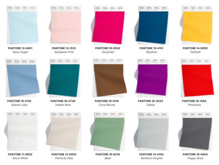 Pantone назвав головні кольори весни 2022 року