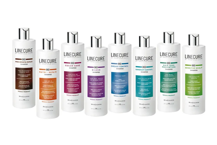 Hipertin, веганські шампуні Linecure