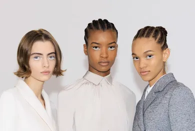 Идеальный макияж от Dior: белая подводка для глаз