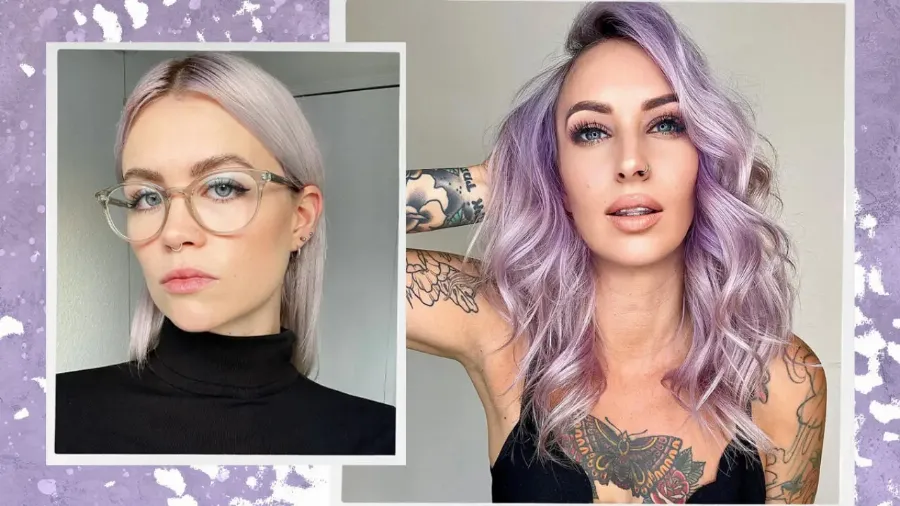 Лавандове волосся: надихаємося на сміливий тренд весни й літа 2022