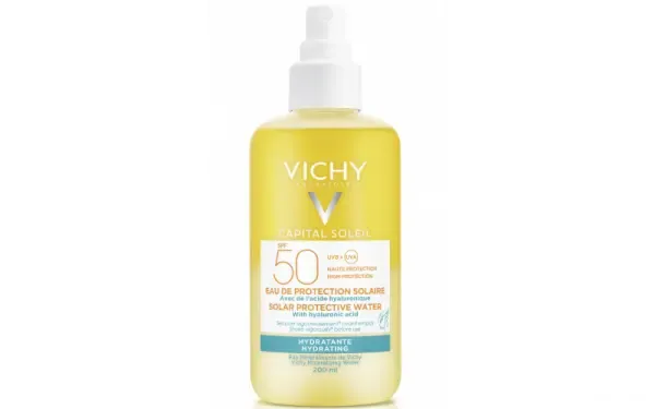 Сонцезахисний спрей з гіалуроновою кислотою SPF 50 від Vichy