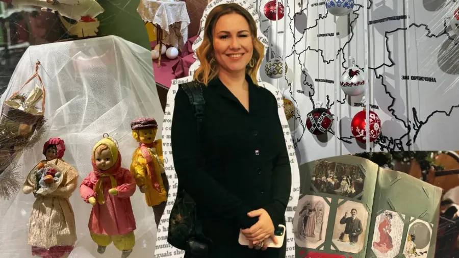 Марина Лукьянова о выставке «Киевская елка», истории рождественских игрушек и коллекционировании