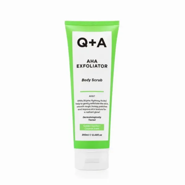 Скраб для тіла AHA Exfoliator Body Scrub від Q+A