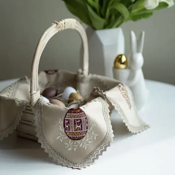 Серветка для великоднього кошика