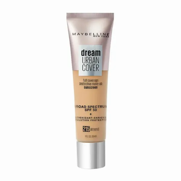 Maybelline Dream Urban Cover Flawless Coverage Foundation Makeup SPF 50