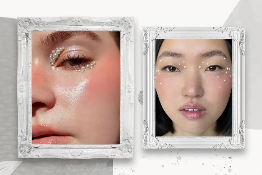 Pearl makeup: как повторить изысканный TikTok-тренд этим летом