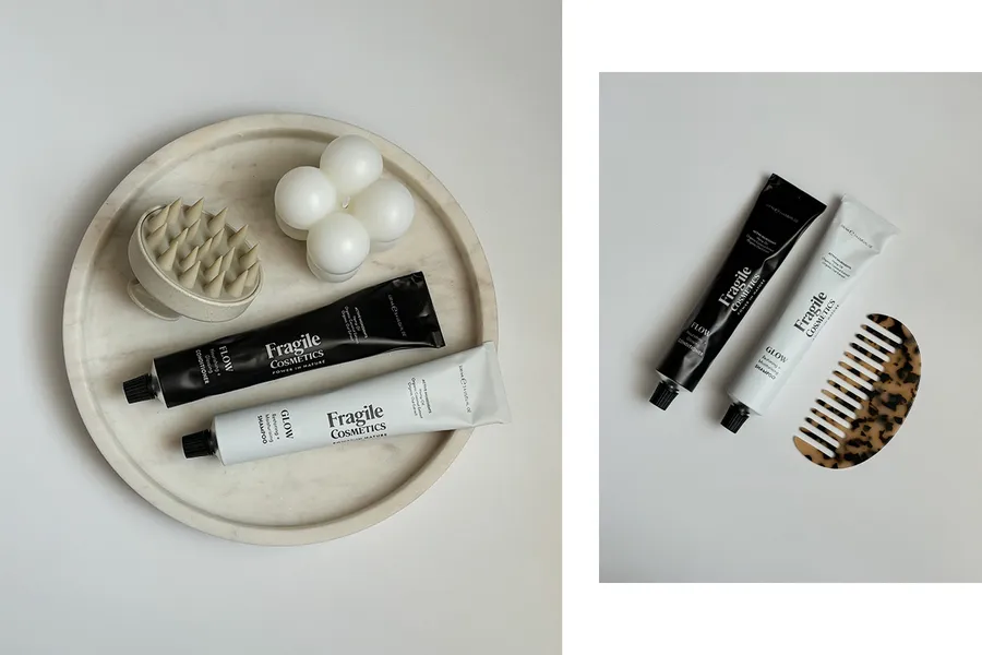 Шампунь і кондиціонер для волосся Fragile Cosmetics