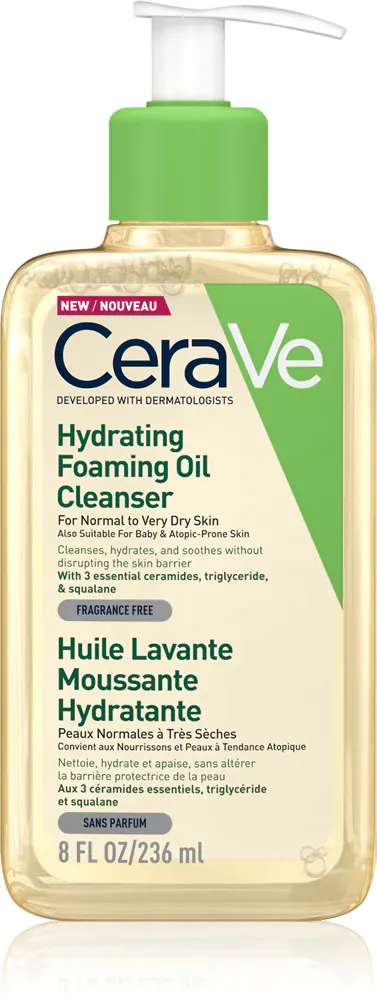CeraVe Hydrating Foaming Oil Cleanser