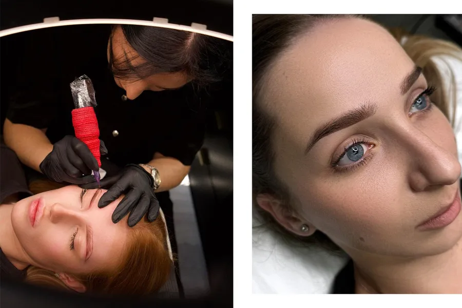 Юлія Хващак техніка Silk Touch Eyebrows