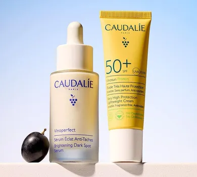 Бренд Caudalie представив дует сироватки та крему для ідеального тону і захисту від сонця