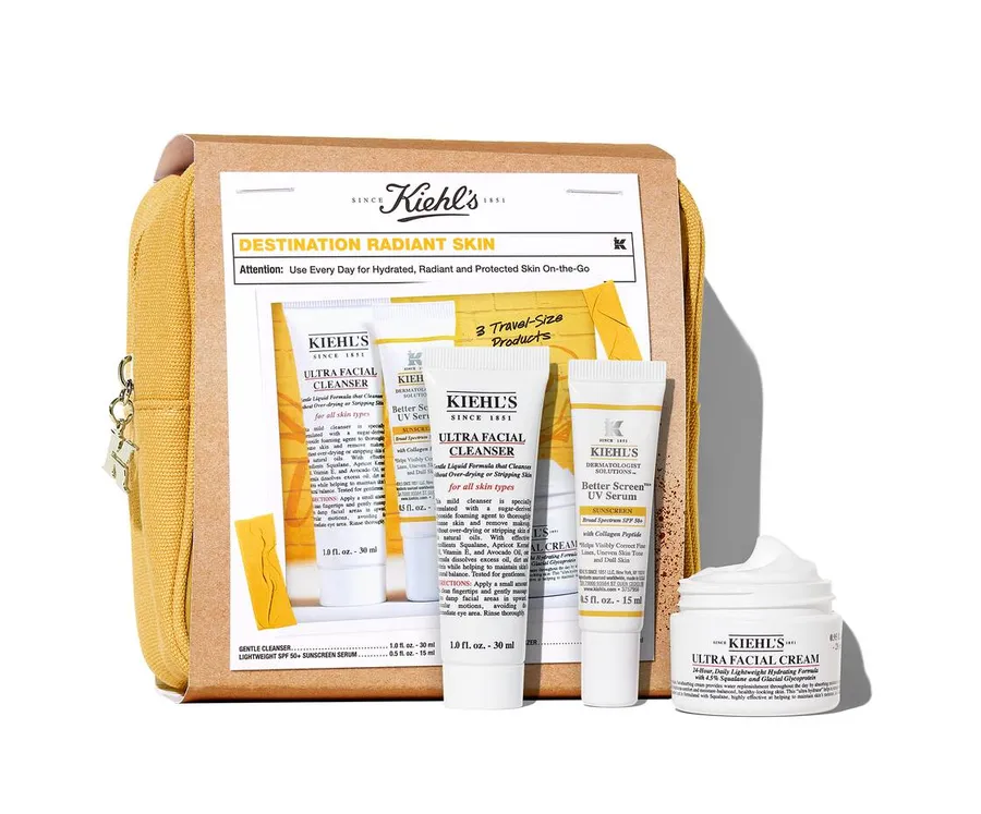 Kiehl’s Destination Radiant Skincare Gift Set