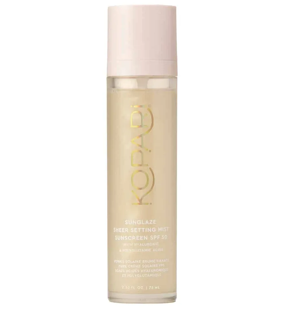 Sunglaze Sheer Setting Mist Sunscreen SPF 50