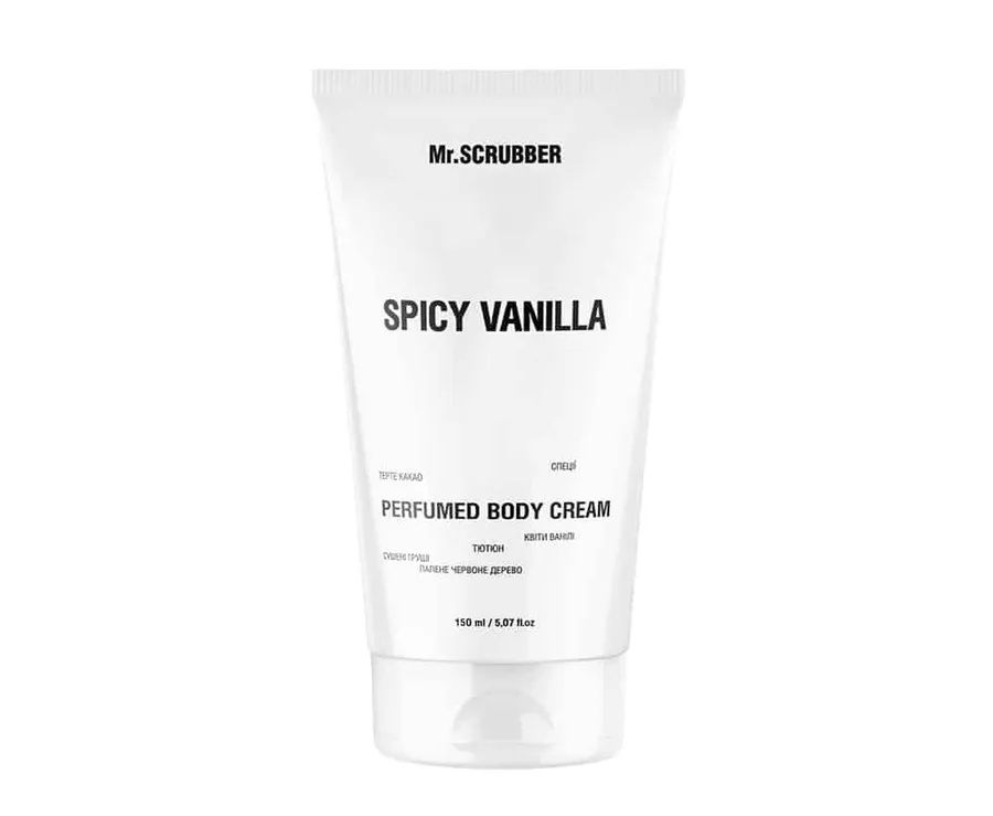 Mr.Scrubber, Парфумований крем для тіла Spicy Vanilla  