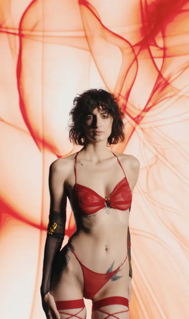 Zhilyova, Dune Red G-String та Icon Red Bra 